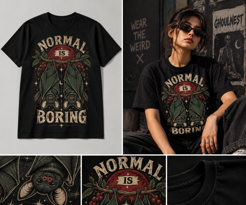 Bat T-Shirt | Ghoulnest