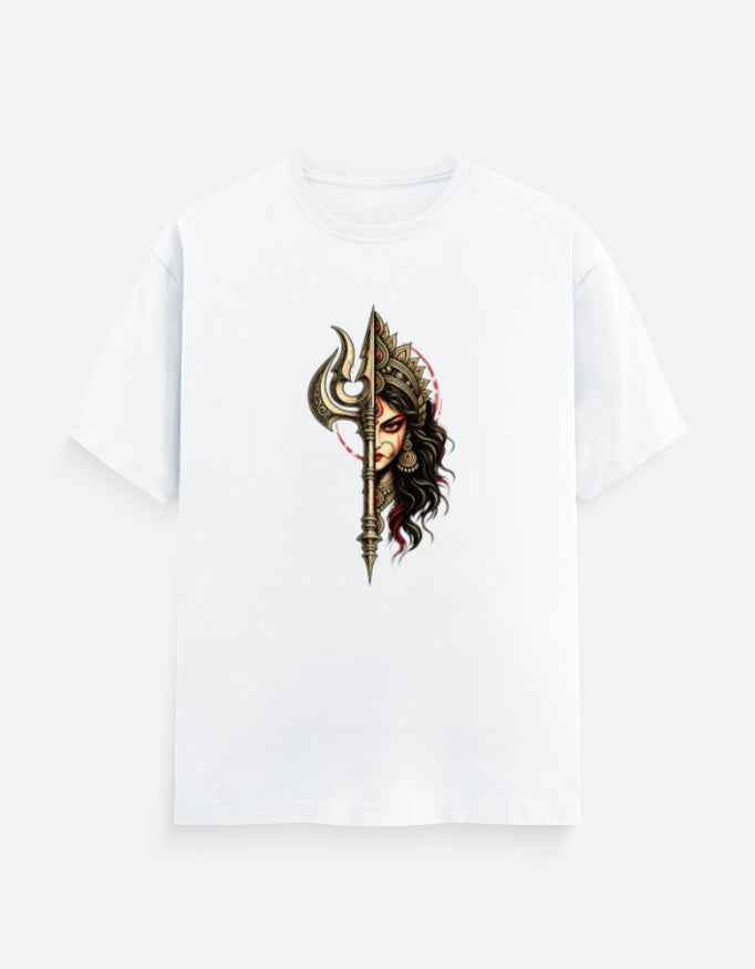 Durga Trishul T-Shirt | Unisex Black T-Shirt