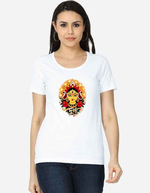 Bengali Durga Women's T-Shirt – Durga Puja Graphic Tee