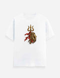 Trishul & Lion T-Shirt | Mahadev Inspired Graphic Tee