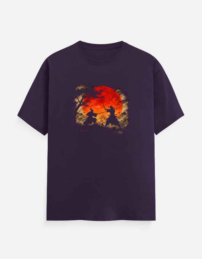 Samurai Fighting T-Shirt - GhoulNest