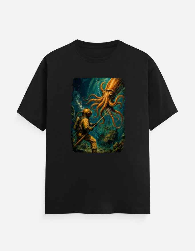Kraken Deep Sea Horror Graphic T-Shirt – Ghoulnest