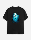 Blue Abyss – Shark & Reef Graphic T-Shirt | Ghoulnest