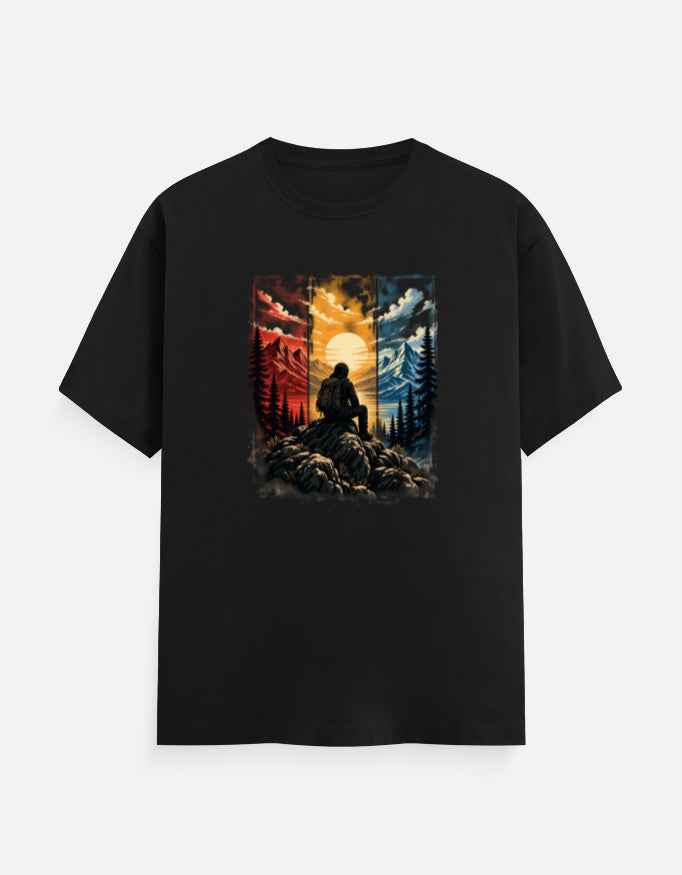 Nature Adventure T-Shirt | Mountain & Hiking Graphic Tee