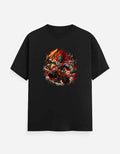 Flamebound Demon Warrior T-Shirt