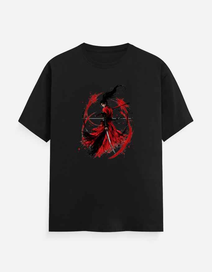 Japanese Warrior Graphic Tee | Ghoulnest