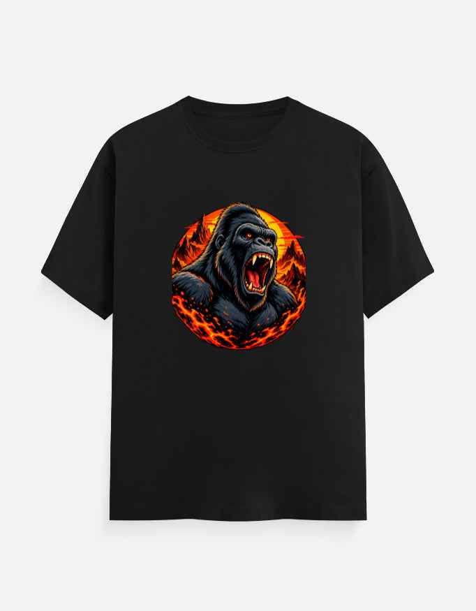 Roaring Gorilla T-Shirt | Cryptid Graphic Tee