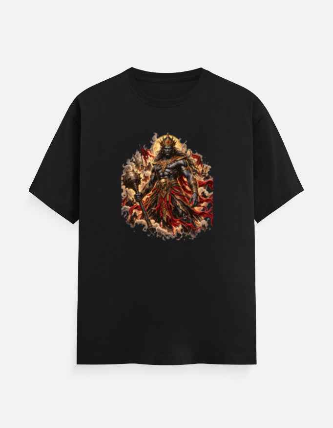 Tarakasur T-Shirt | Mythological Warrior Graphic Tee