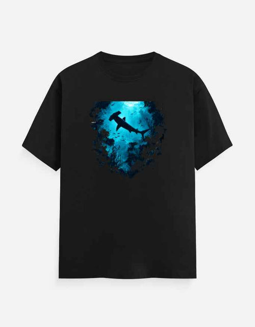 Abyssal Shadow – Shark Graphic T-Shirt | Ghoulnest