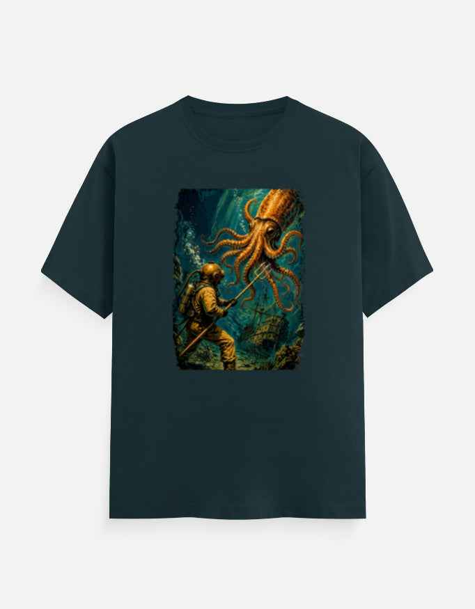 Kraken Deep Sea Horror Graphic T-Shirt – Ghoulnest