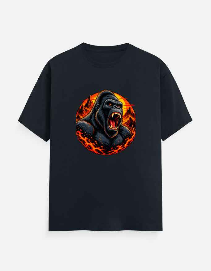 Roaring Gorilla T-Shirt | Cryptid Graphic Tee