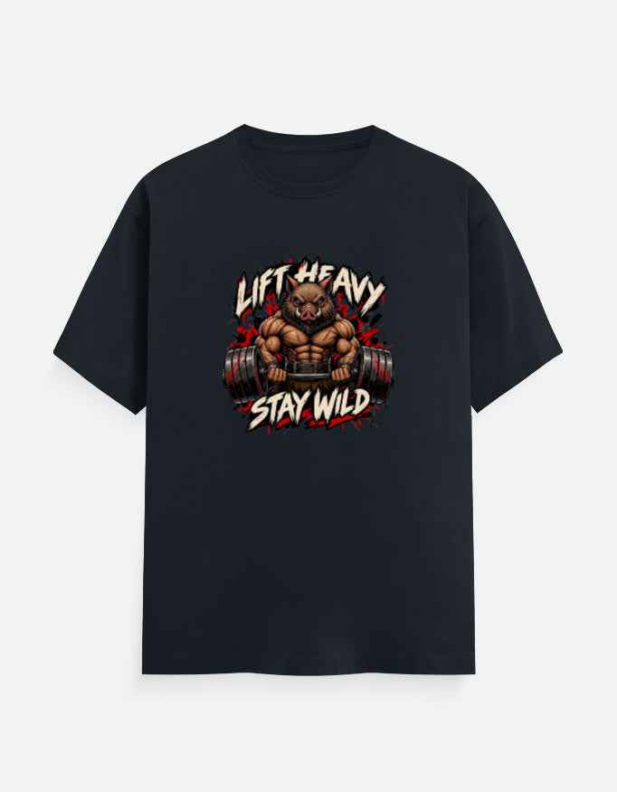 Wild Boar Gym T-Shirt | Graphic Workout Tee