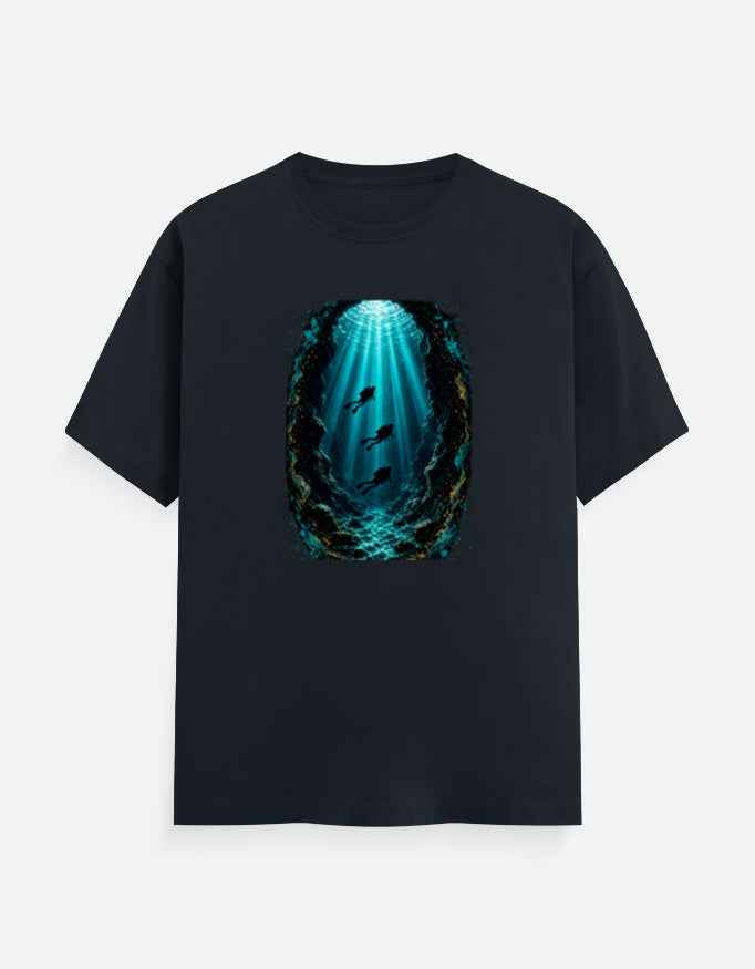 The Blue Passage – Deep Sea Divers Graphic T-Shirt | Ghoulnest