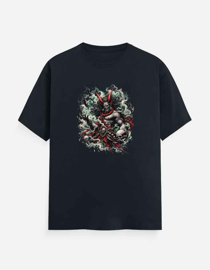 Crimson Asura T-Shirt | Dark Mythic Demon Graphic Tee