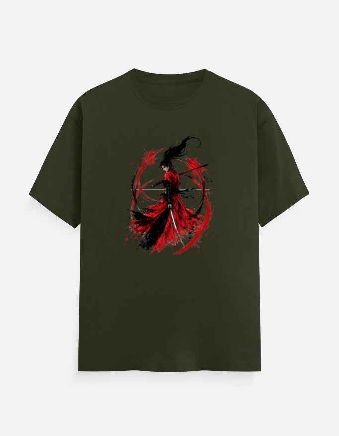 Japanese Warrior Graphic Tee | Ghoulnest