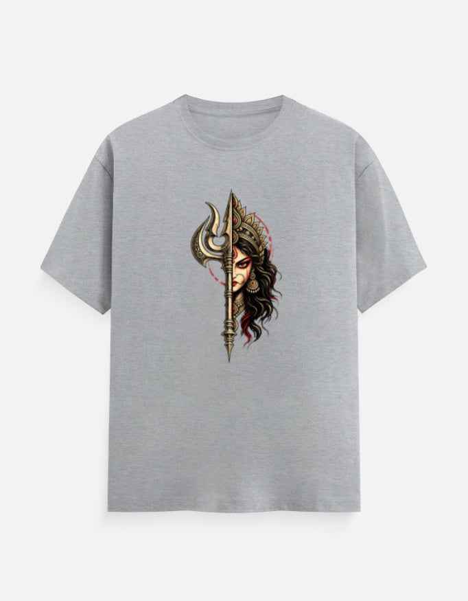 Durga Trishul T-Shirt | Unisex Black T-Shirt