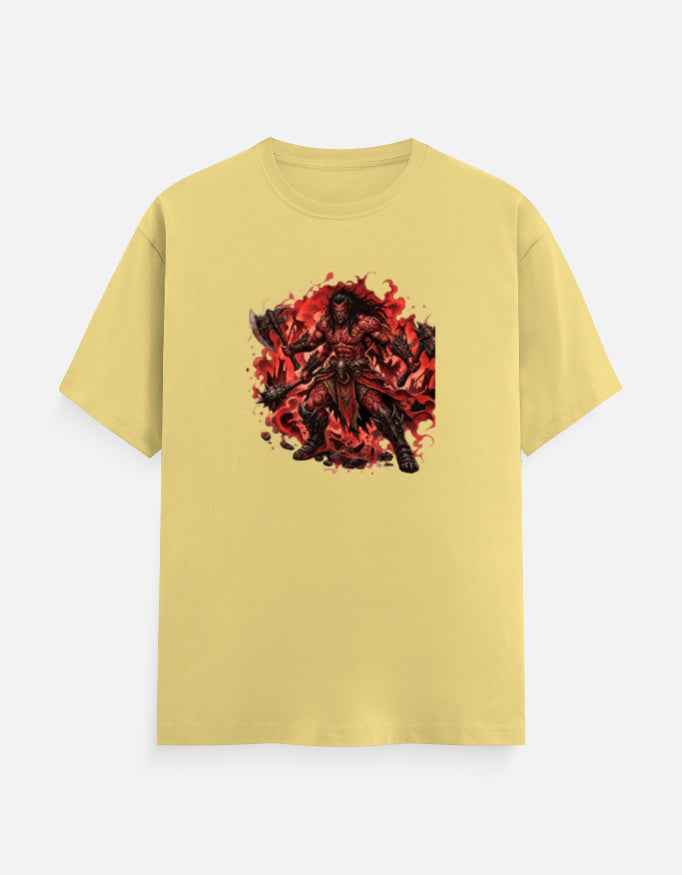 Dark Fantasy Warrior Graphic Tee