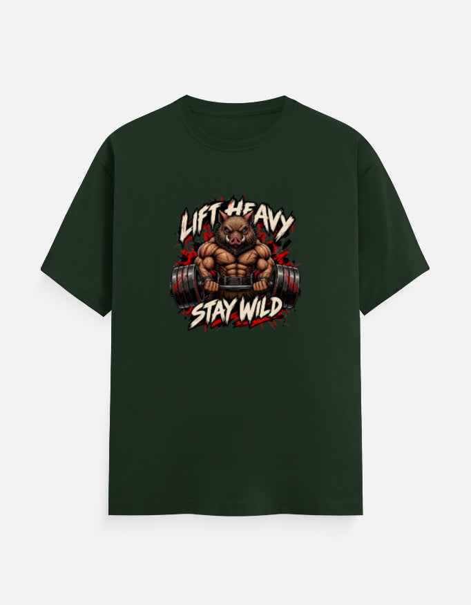 Wild Boar Gym T-Shirt | Graphic Workout Tee