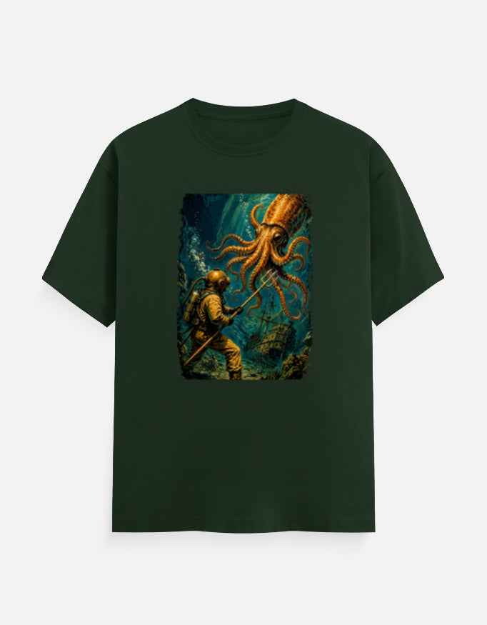 Kraken Deep Sea Horror Graphic T-Shirt – Ghoulnest