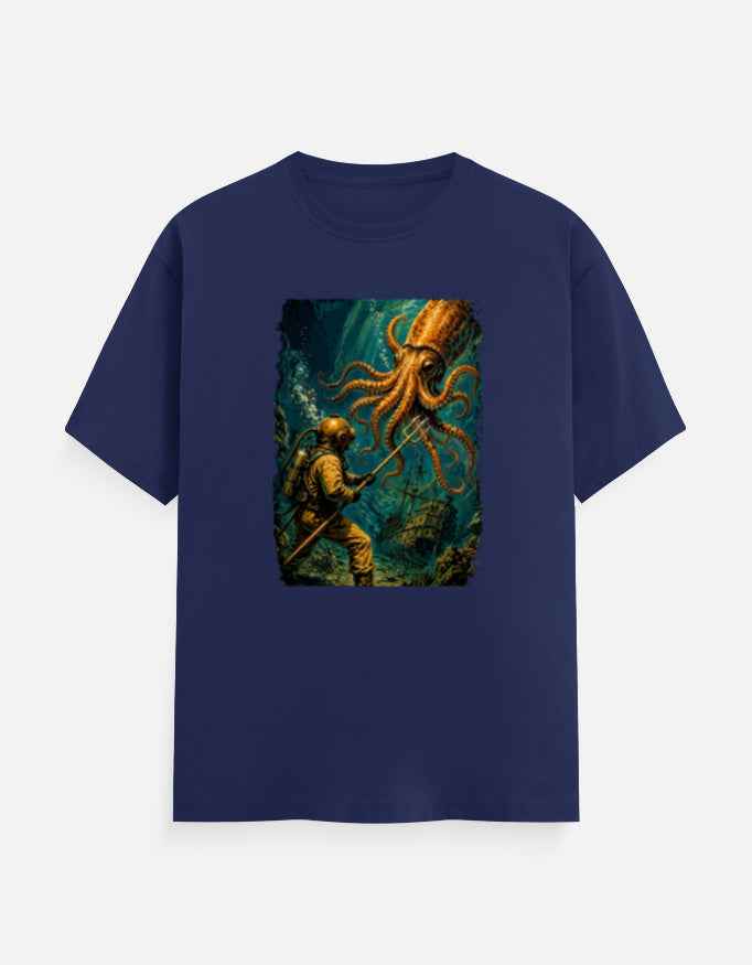 Kraken Deep Sea Horror Graphic T-Shirt – Ghoulnest