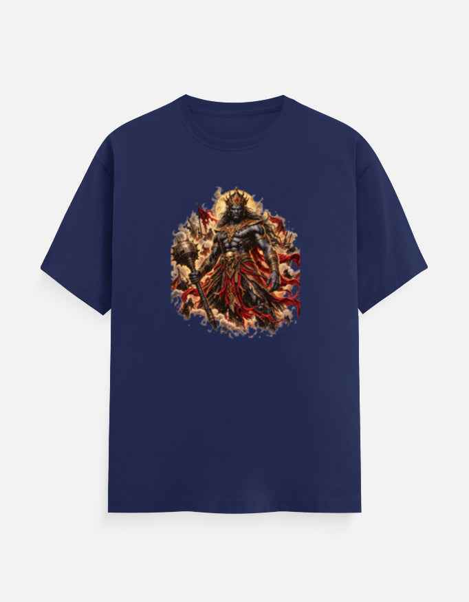 Tarakasur T-Shirt | Mythological Warrior Graphic Tee
