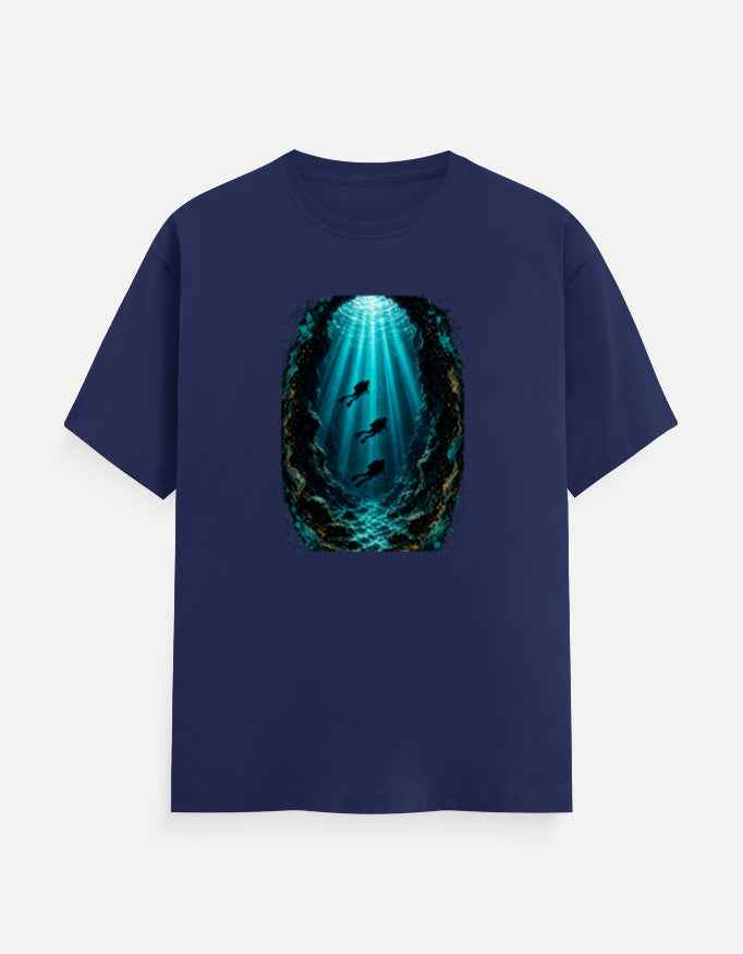 The Blue Passage – Deep Sea Divers Graphic T-Shirt | Ghoulnest