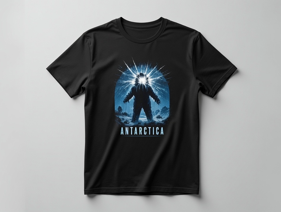 The Thing Antarctica 1982 T-Shirt – John Carpenter Horror Movie Graphic Tee