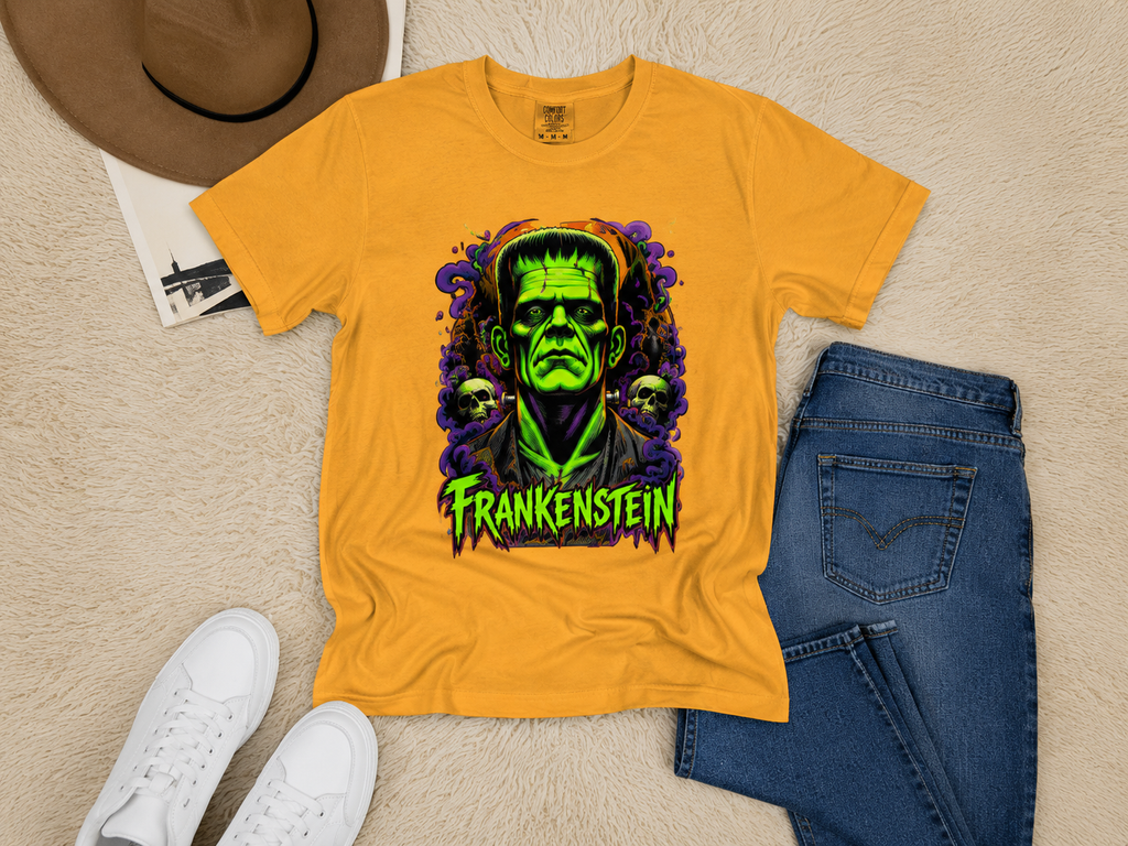Frankenstein Graphic T-Shirt | Vintage Horror Monster Tee