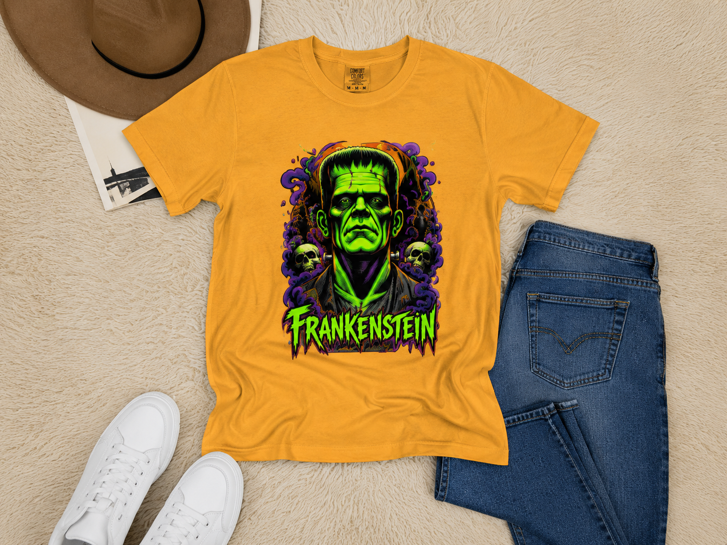 Frankenstein Graphic T-Shirt | Vintage Horror Monster Tee