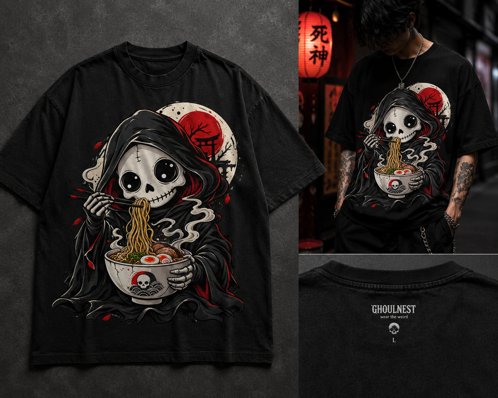 Ramen Skull T-Shirt