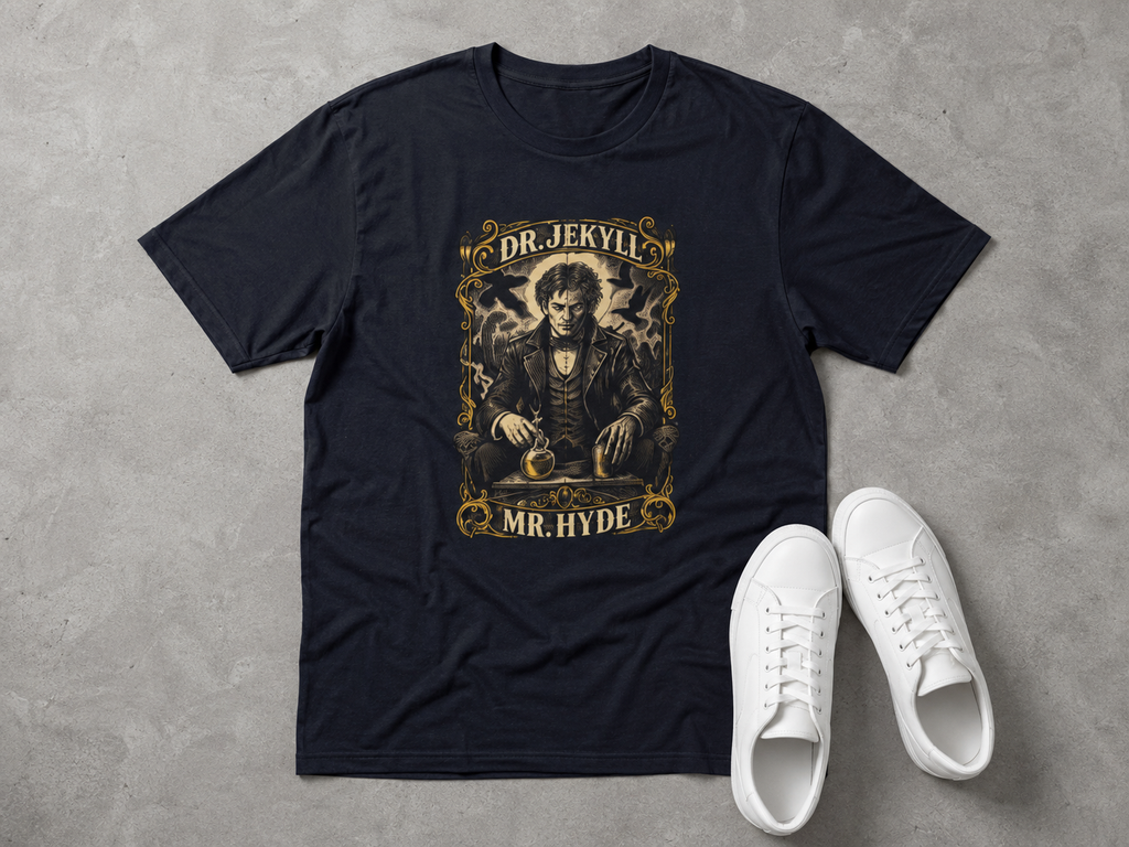 Dr. Jekyll Mr. Hyde Graphic T-Shirt