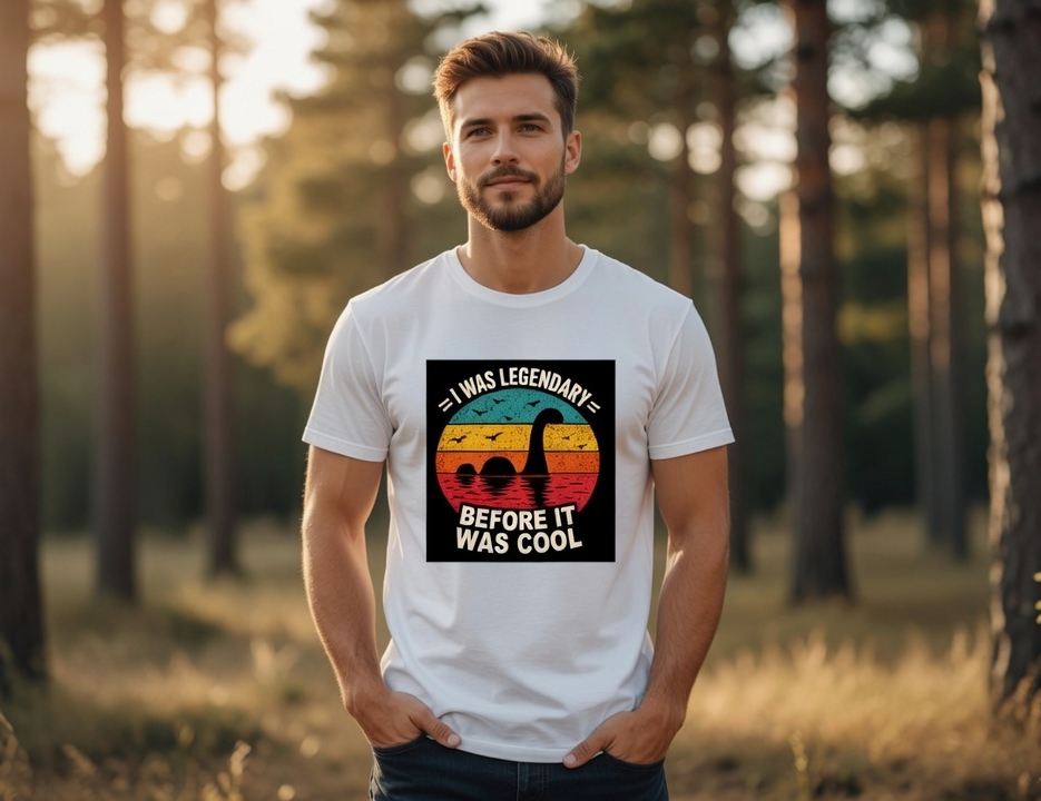 I Was Legendary Before It Was Cool Nessie T-Shirt