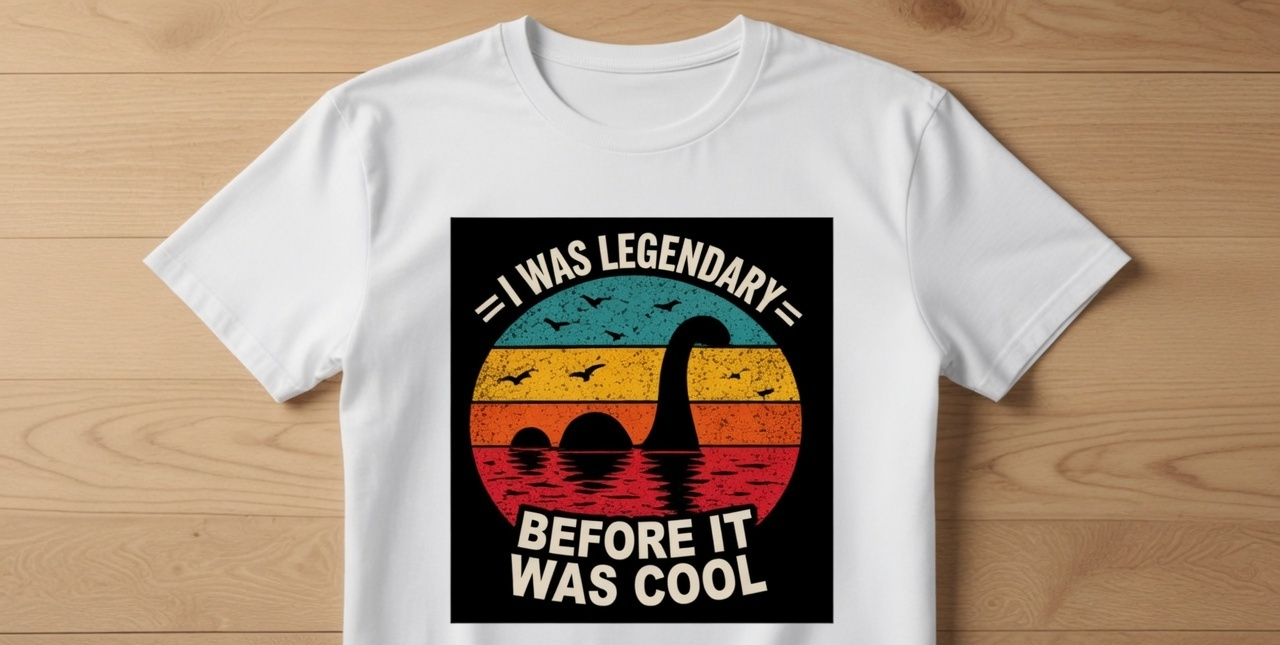 I Was Legendary Before It Was Cool Nessie T-Shirt