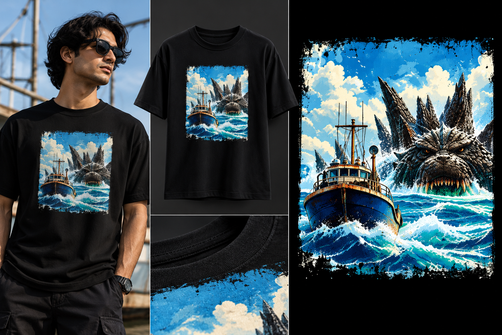 Sea Monster T-Shirt | Ghoulnest