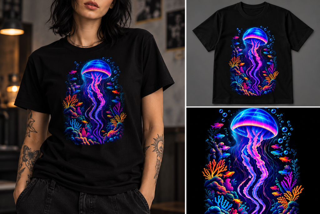 The Neon Abyss Jellyfish - Ghoulnest