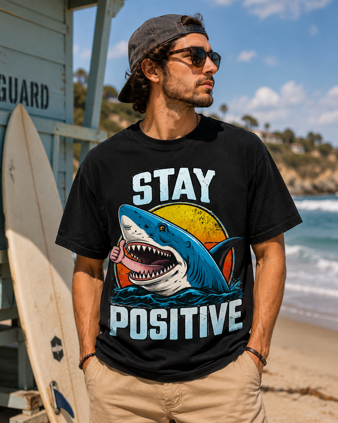 Retro Ocean Graphic Tee
