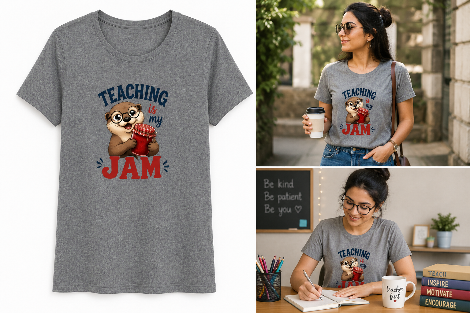 Teaching Is My Jam – Funny Teacher Women's T-Shirt | Cute Graphic Tee
