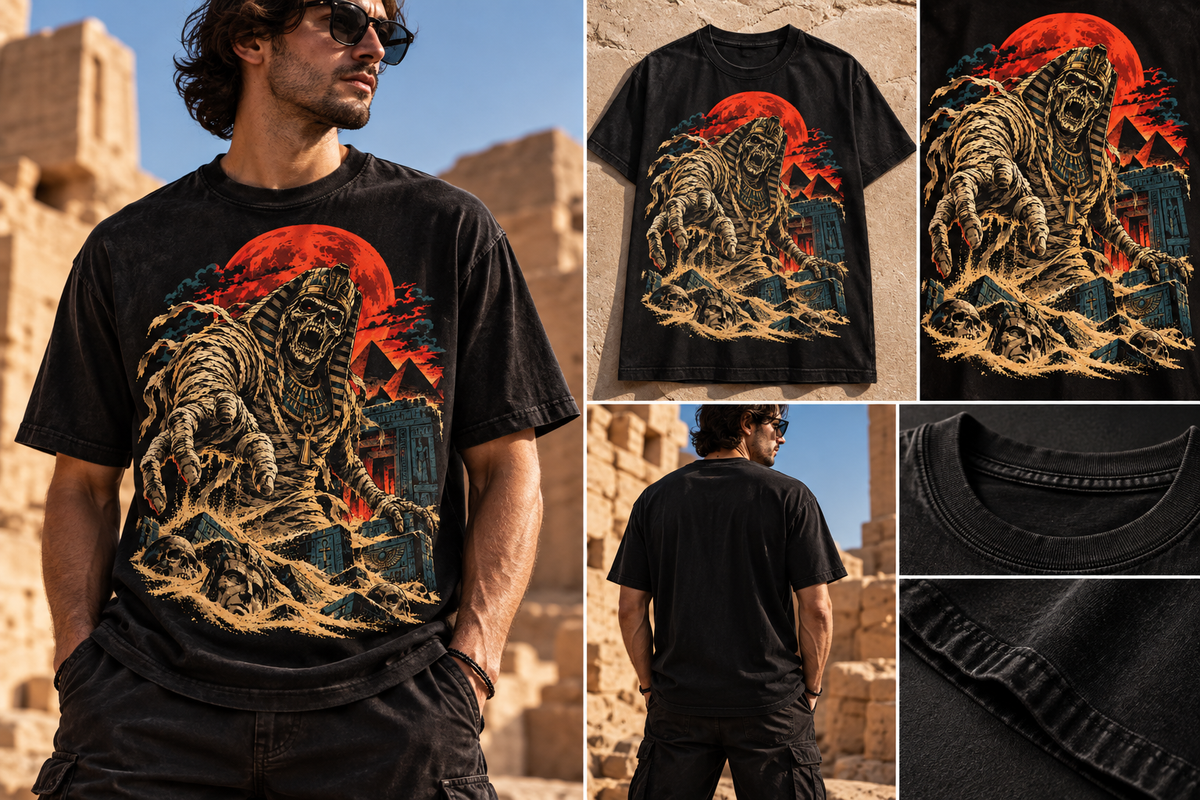Egyptian Horror Graphic Tee