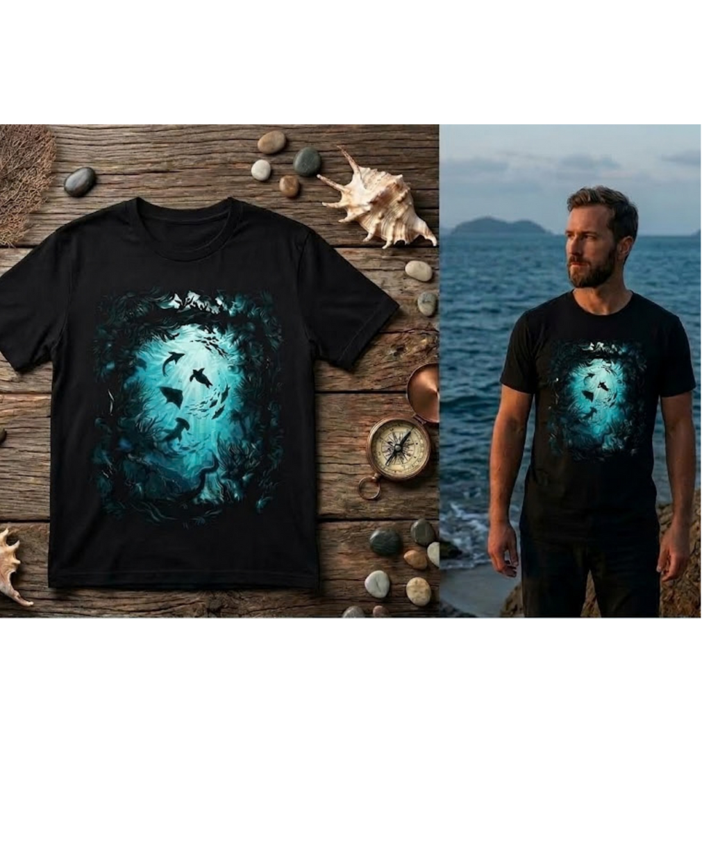 Scuba Diving Graphic T-Shirt – Unisex