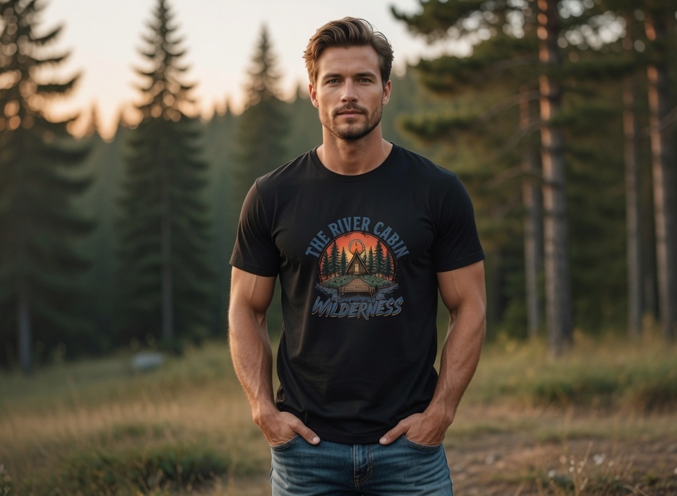 The River Cabin Wilderness T-Shirt