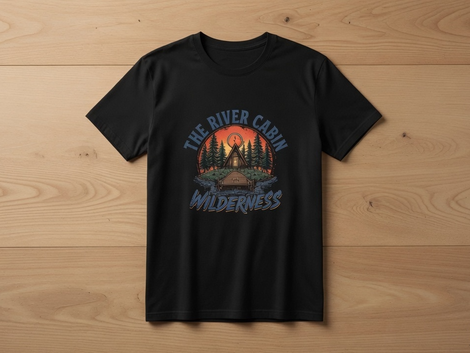 The River Cabin Wilderness T-Shirt