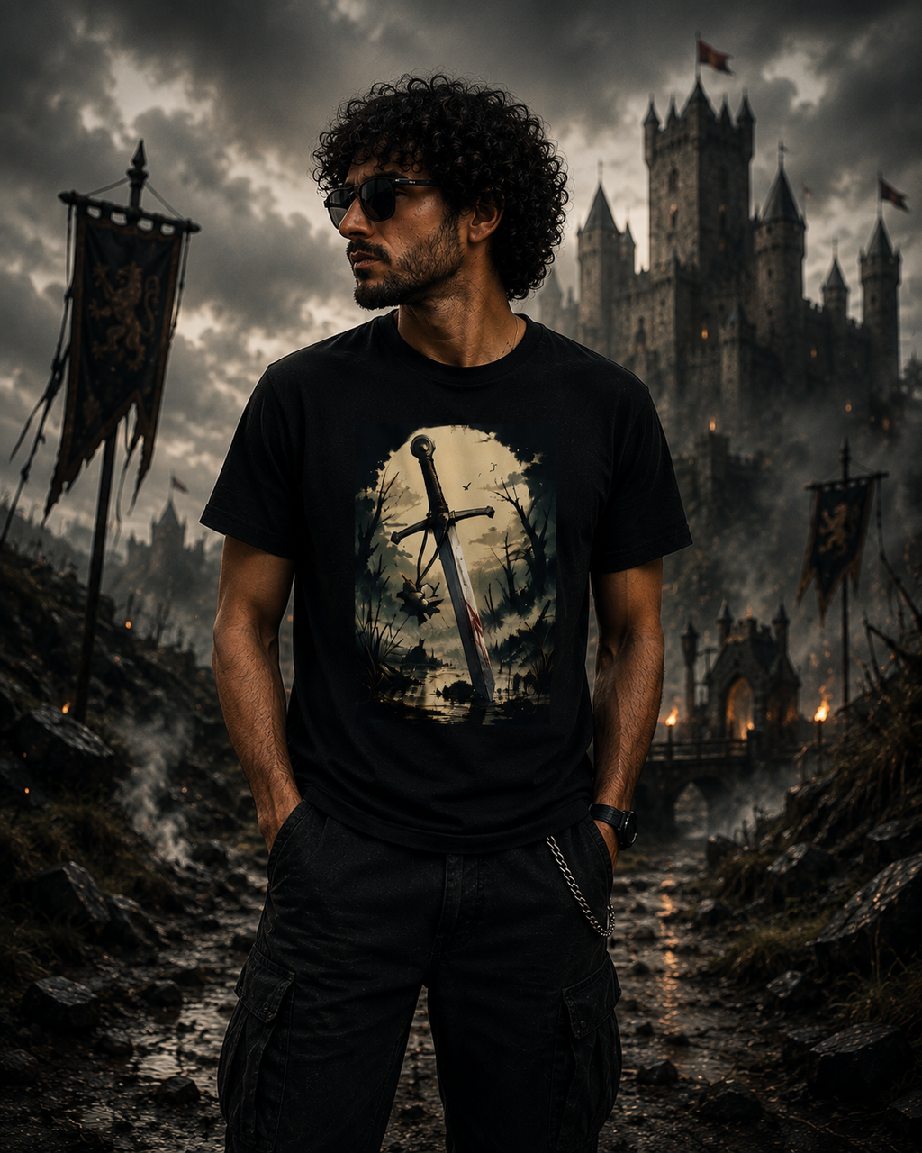 The Witcher Blade T-Shirt
