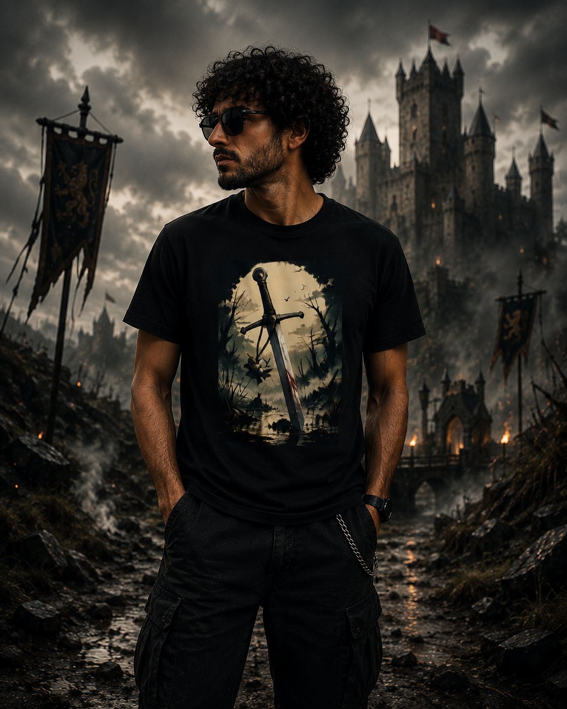 The Witcher Blade T-Shirt